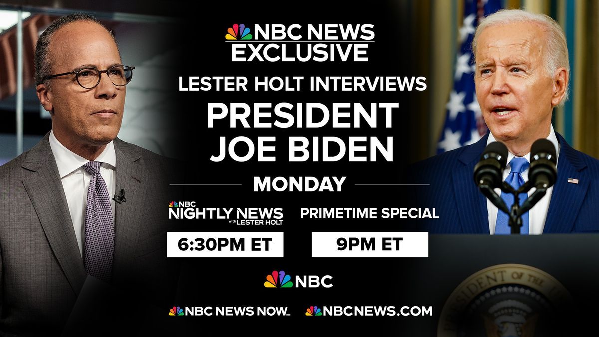 Joe Biden Lester Holt