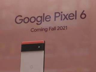 Google Pixel 6 Coming Soon Nyc Display Unit Orange Close