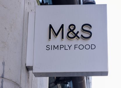 Marks and Spencer sign