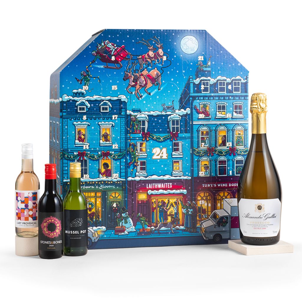 An image of the Wine Advent Calendar from Laithwaites Wine