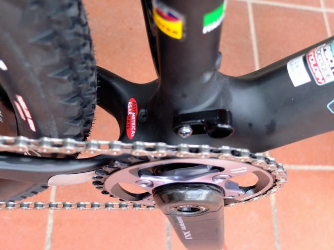 Unused direct front mech mount and SRAM XX1 transmission