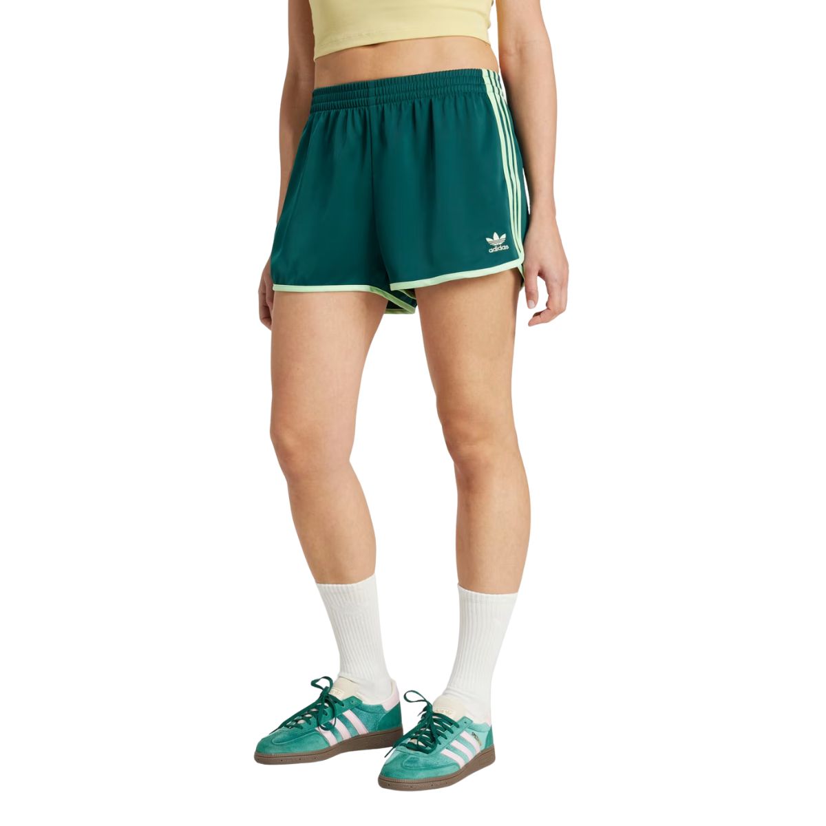 adidas three stripe shorts