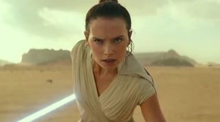 Daisy Ridley as Rey in "Star Wars: The Rise of Skywalker."