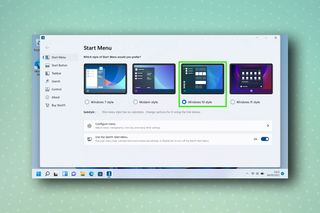 The Start11 software, representing an article about how to change the Windows 11 Start menu
