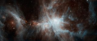 Hot New Stars Take Center Stage in Cosmic Photo