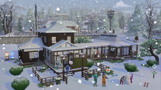 The Sims 4 Snowy Escape preview