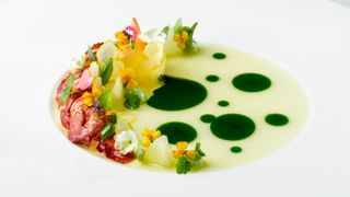 The Michelin Guide describes Heiko Nieder’s cooking as modern and creative but equally classical