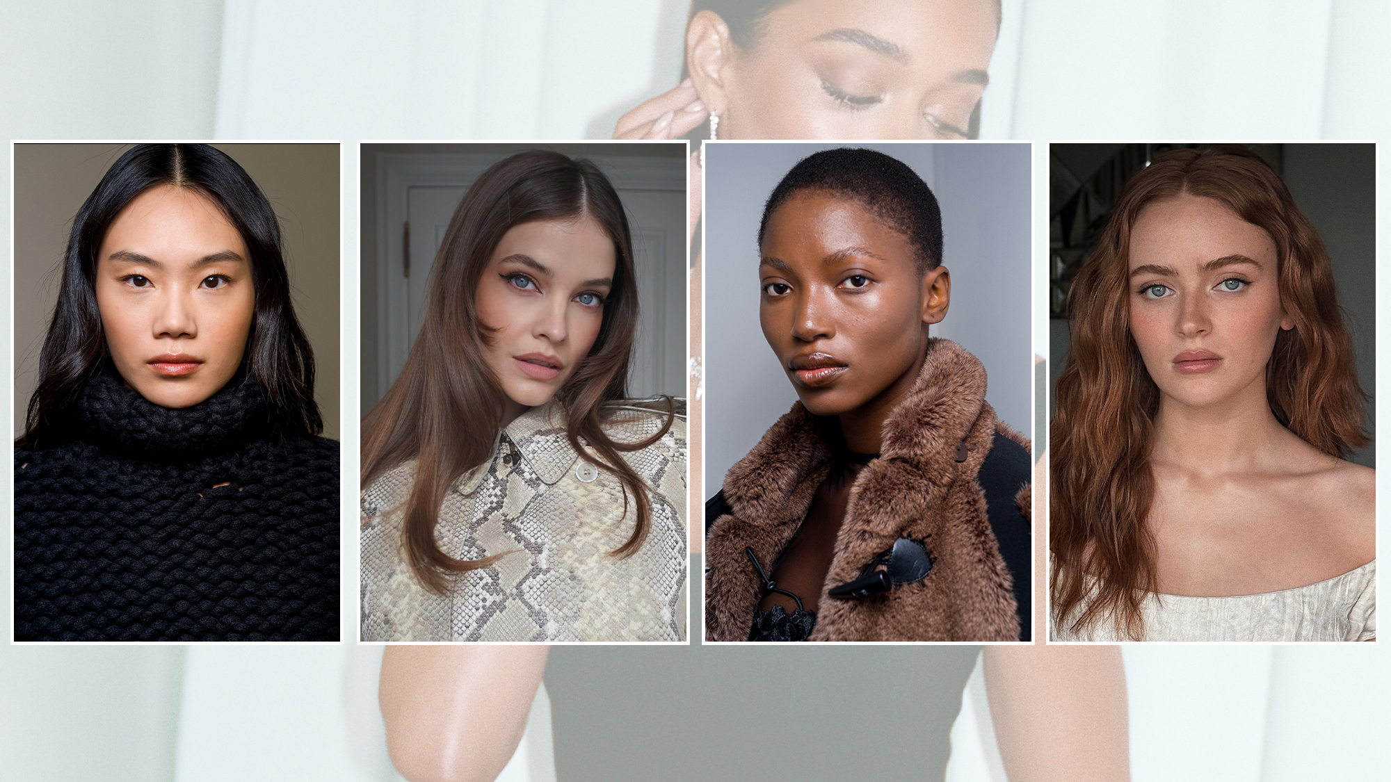 close-up shots showing cashmere makeup 