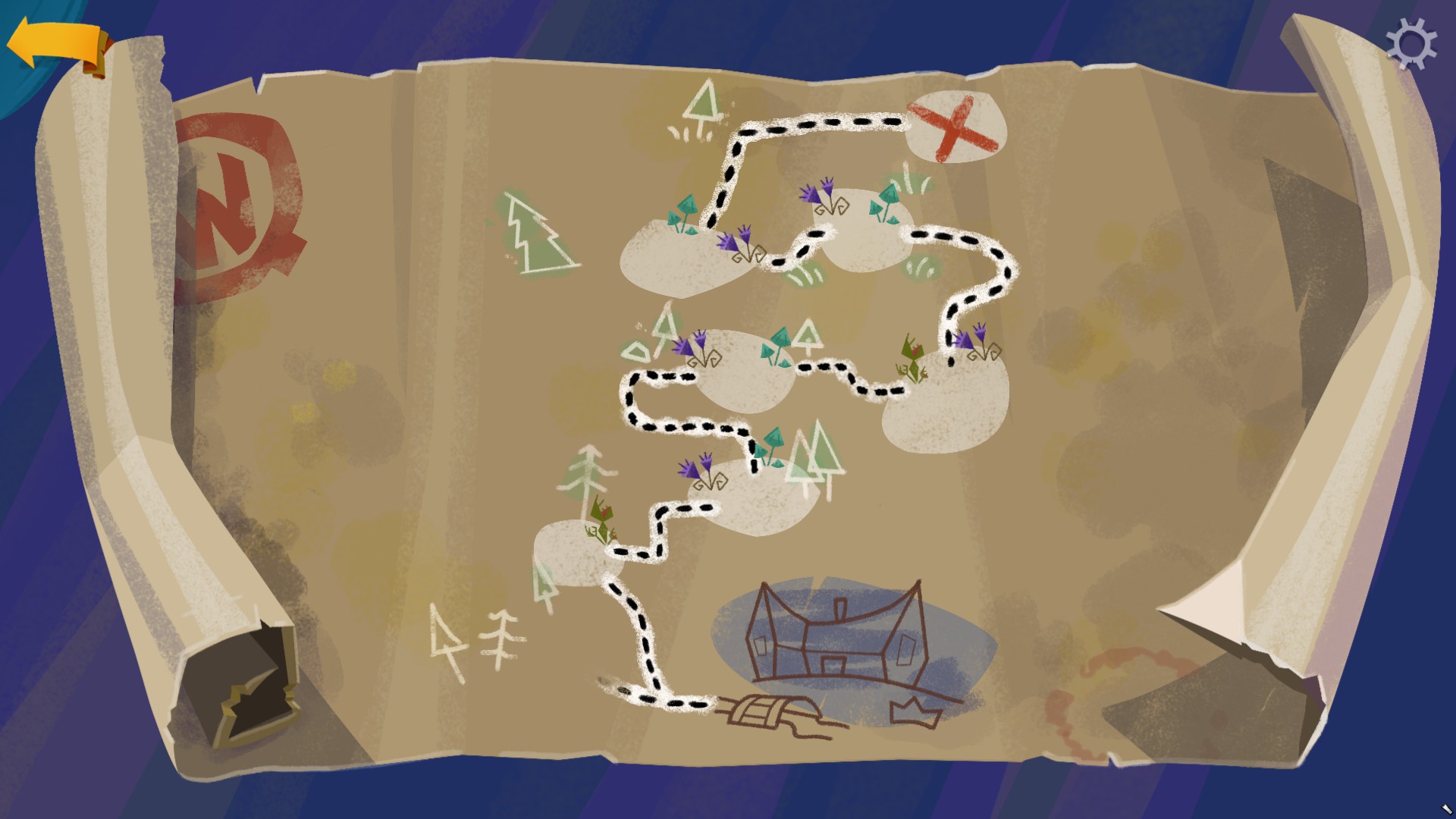 Return to Monkey Island map to mop tree