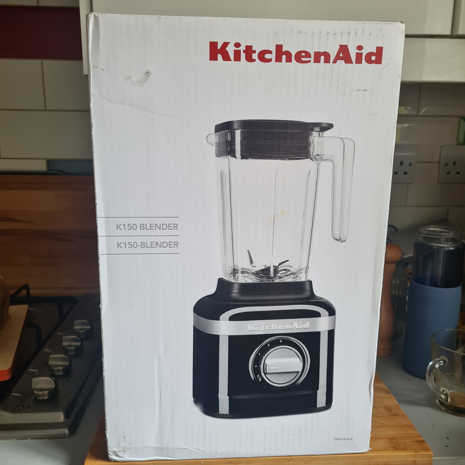 Frullatore KitchenAid K150 Con 2 Bottiglie Personali - Tritaghiaccio 3 Velocità, Caraffa 40 Once, Modello KSB1332