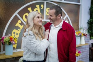 Lucy Durack and Ryan Maloney as Rose and Toadie on Neighbours