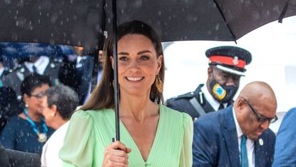 Kate Middleton rain