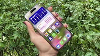 iPhone 16 Pro in hand