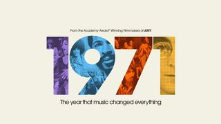 The logo treatment for 1971: The Year That Music Changed Everything