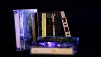Audio cassette tapes. (Photo by Nikos Pekiaridis/NurPhoto via Getty Images)