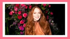  Lindsay Lohan attends the Christian Siriano Fall/Winter 2023 NYFW Show at Gotham Hall on February 09, 2023 in New York City