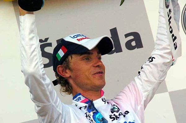Damiano Cunego (Lampre-Fondital) is the best young rider in the Tour
