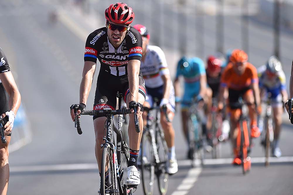 Tom Dumoulin (Giant-Alpecin) finished in the chase group