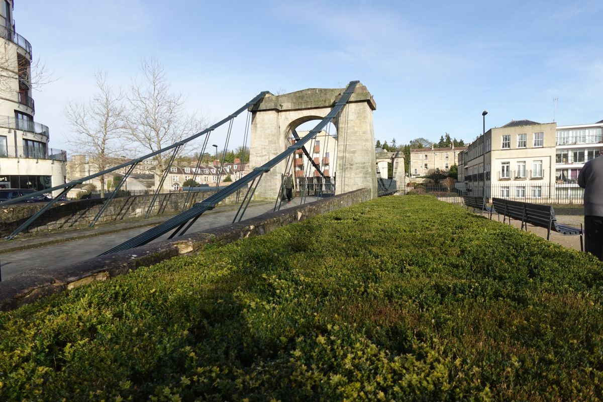 A photo of a bridge taken on a Sony ZV-1F vlogging camera