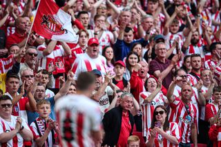Sunderland at the League One playoff final