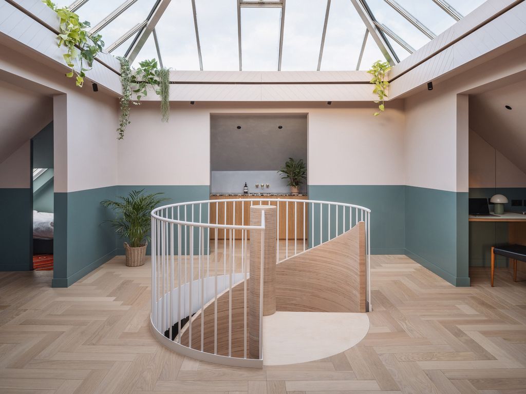 spiral staircase