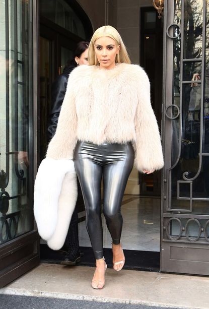 Kim Kardashian's Latex Obsession - Kim Kardashian Style 2015 | Marie Claire