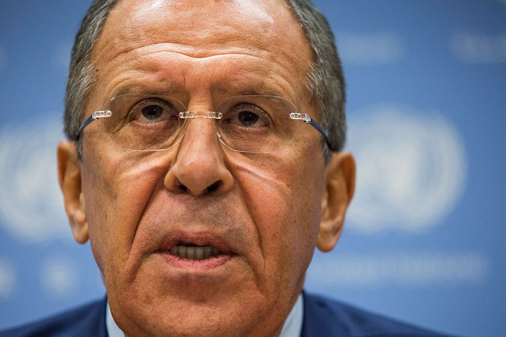 Sergey Lavrov.