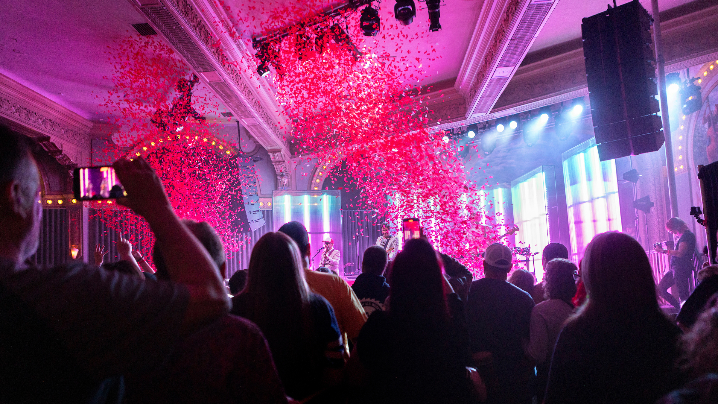 The Crystal Ballroom puts on a rockin' show. 