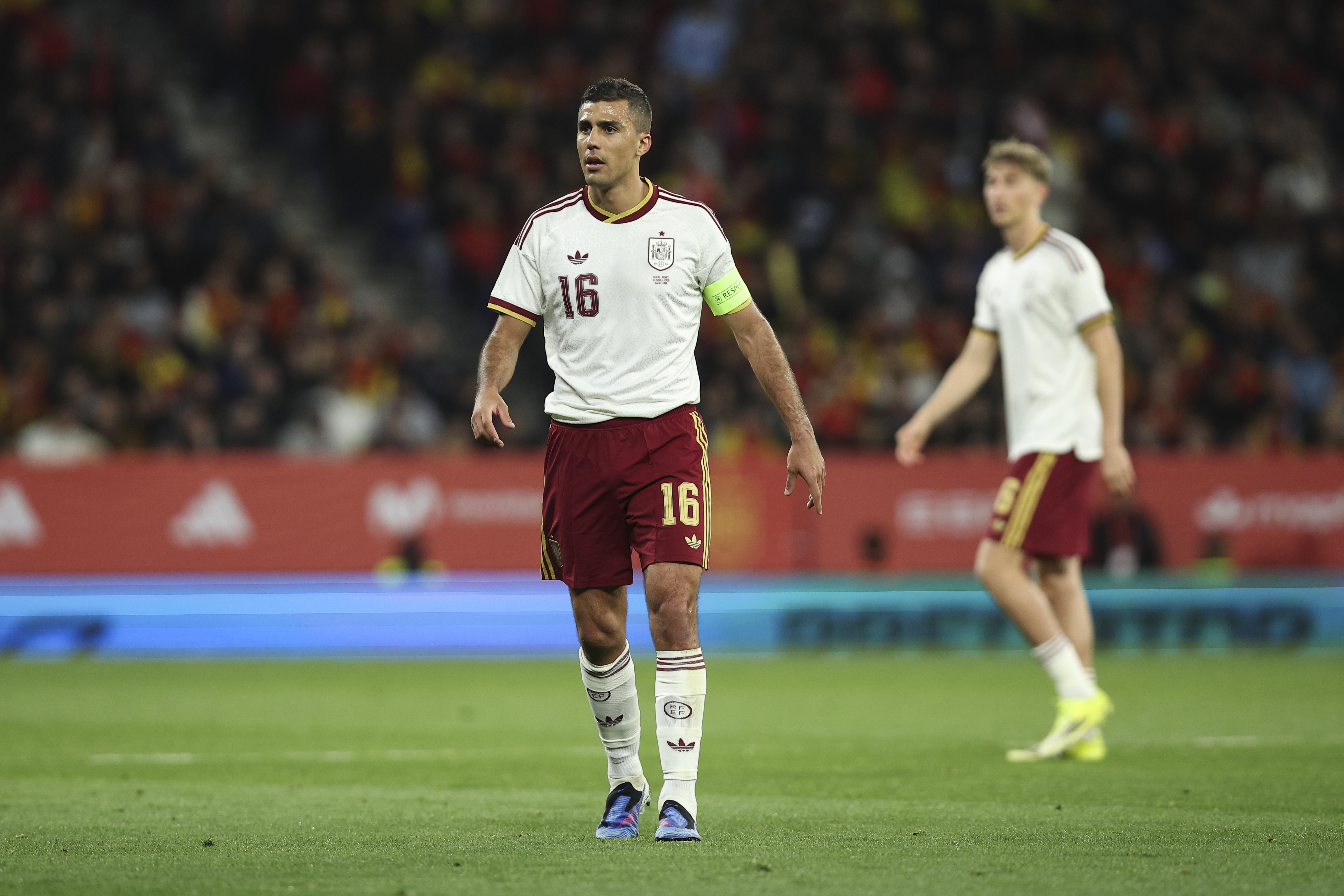 Manchester City and Spain midfielder Rodri