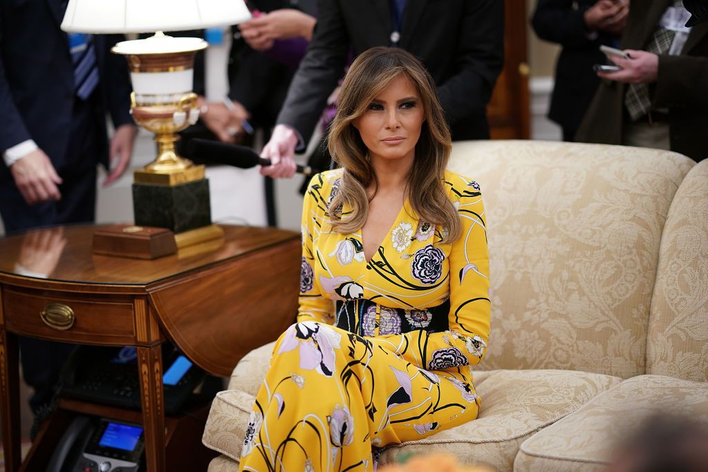 Melania Trump.