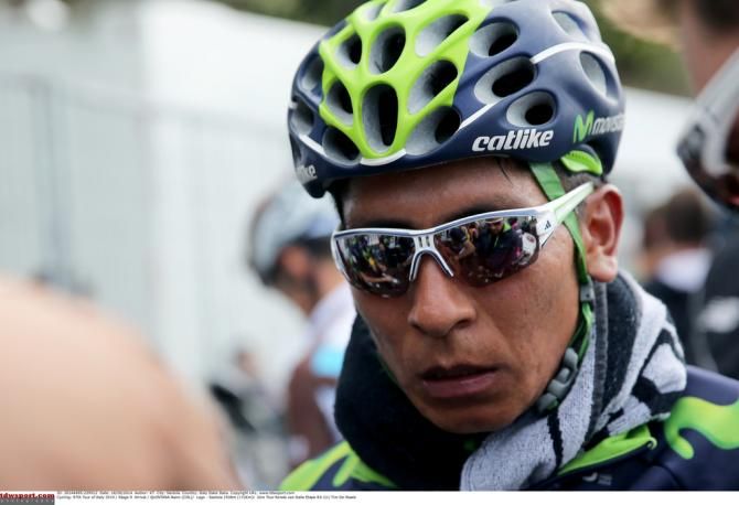 Nairo Quintana (Movistar) after stage 9