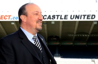 Newcastle boss Rafael Benitez has seen his men win five of their last eight games (Owen Humphreys/PA).