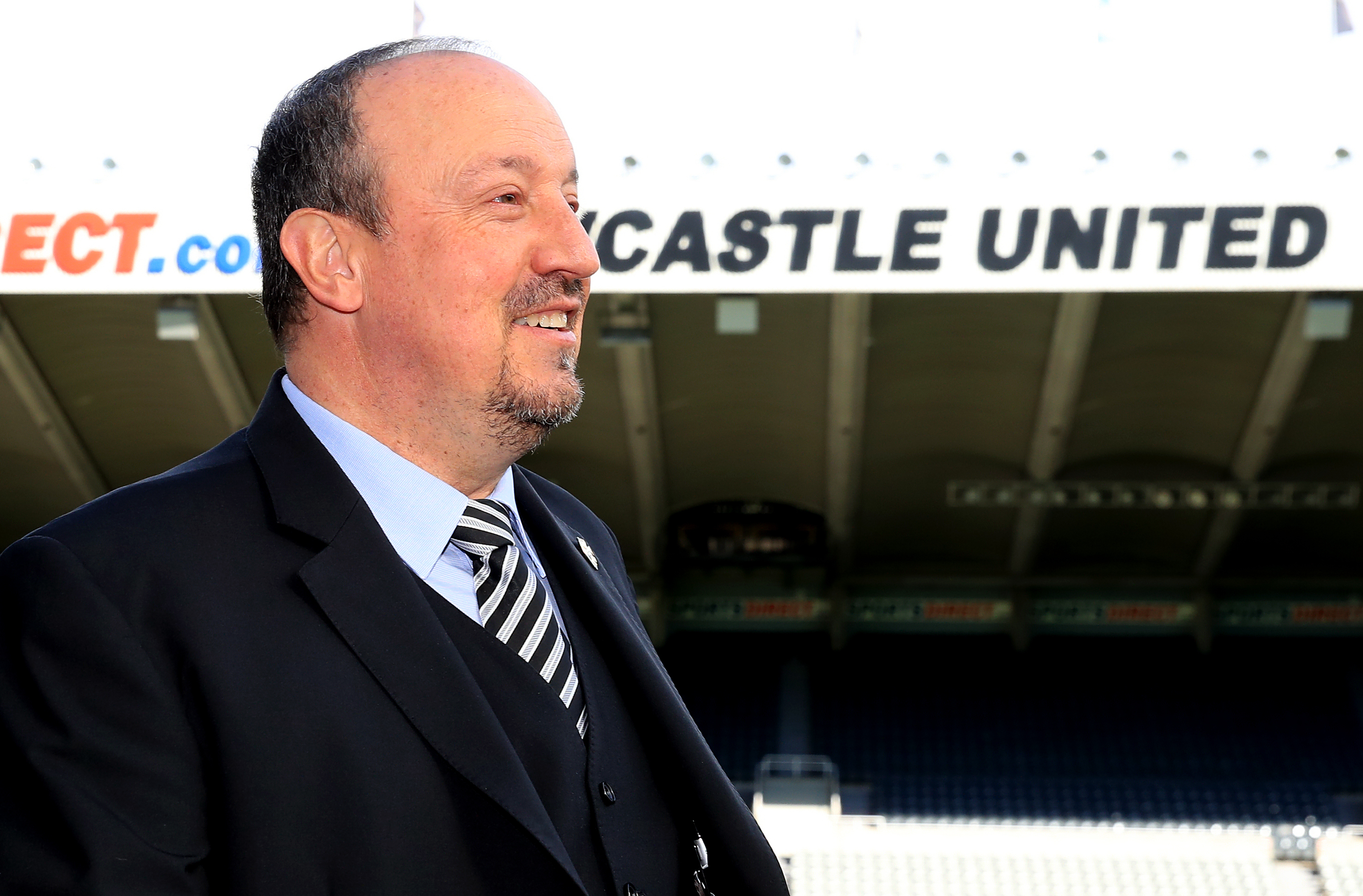 Newcastle boss Rafael Benitez has seen his men win five of their last eight games (Owen Humphreys/PA).