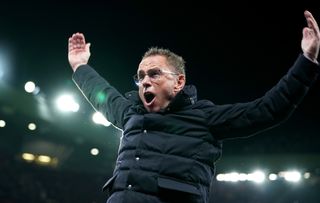 Ralf Rangnick looks unlikely to secure a Champions League spot for Manchester United next season