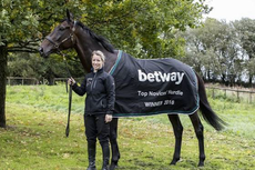 Kayley Woollacott with stable star Lalor
