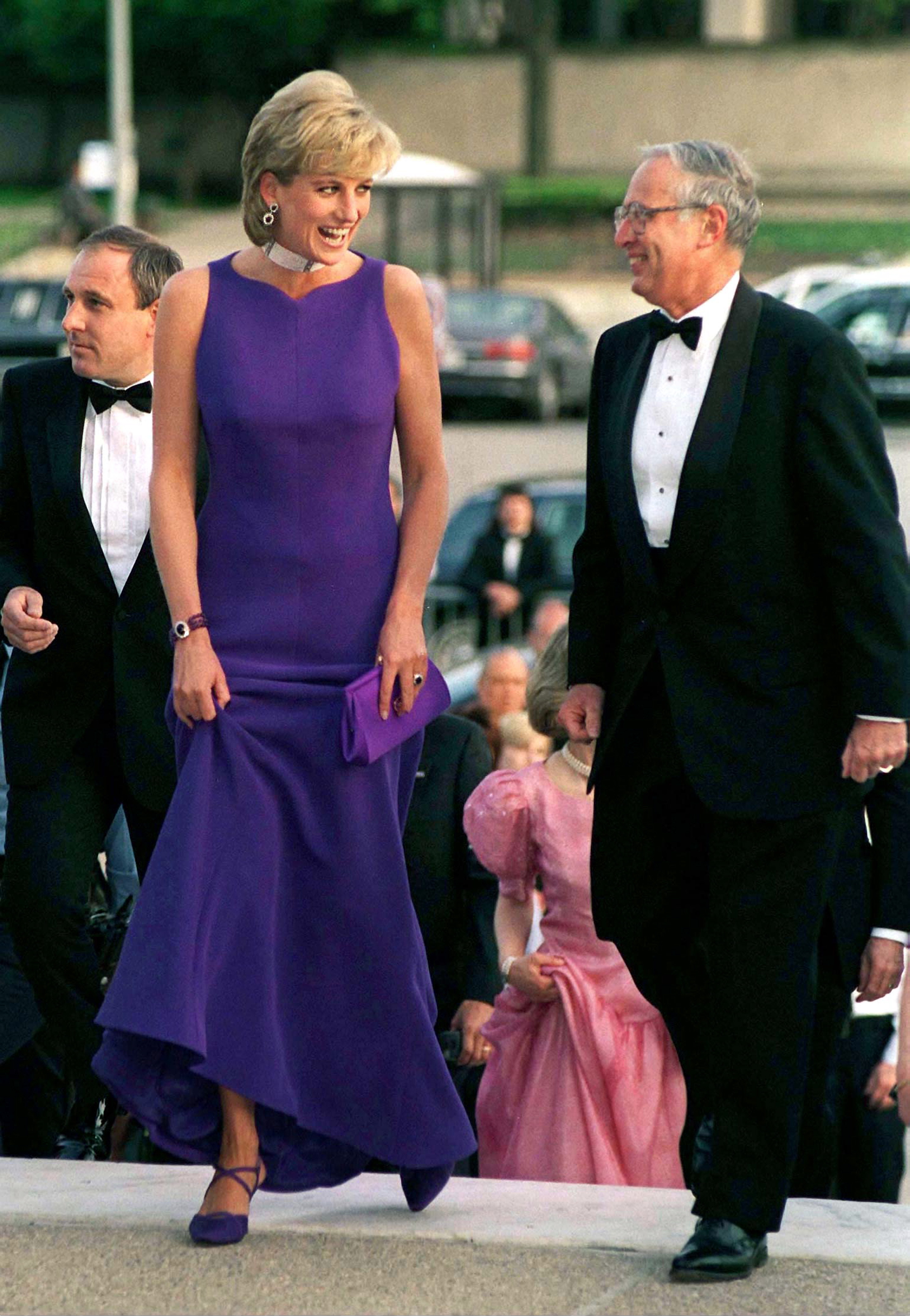 purple - princess diana