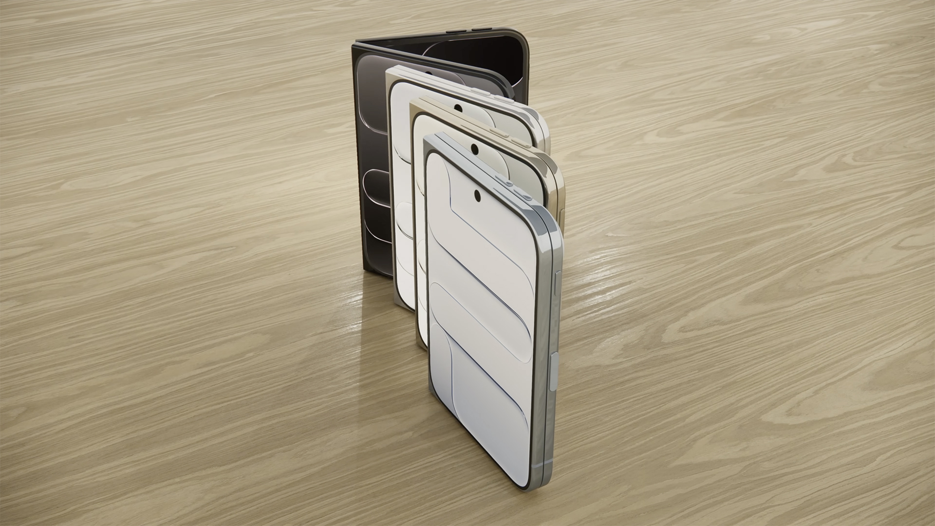 iPhone Fold concept illustration by Bob Obba / YouTube