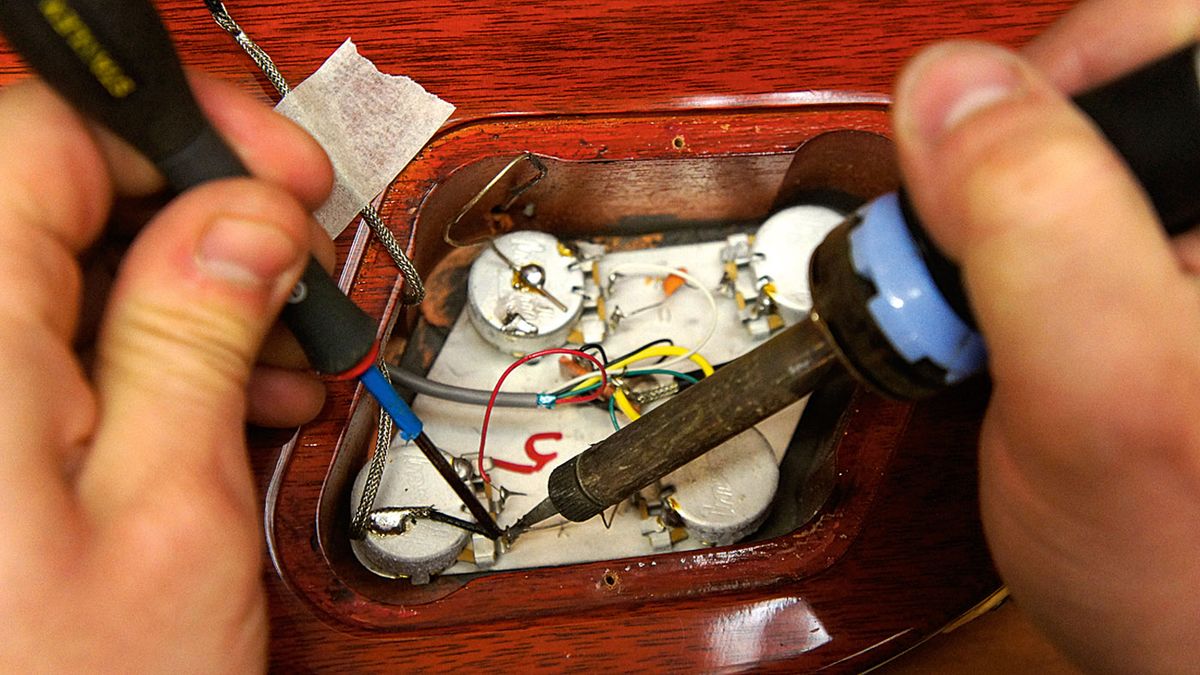 How to change pickups on a Les Paulstyle guitar MusicRadar