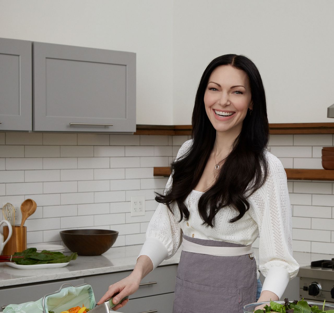 Laura Prepon new kitchen line with HSN