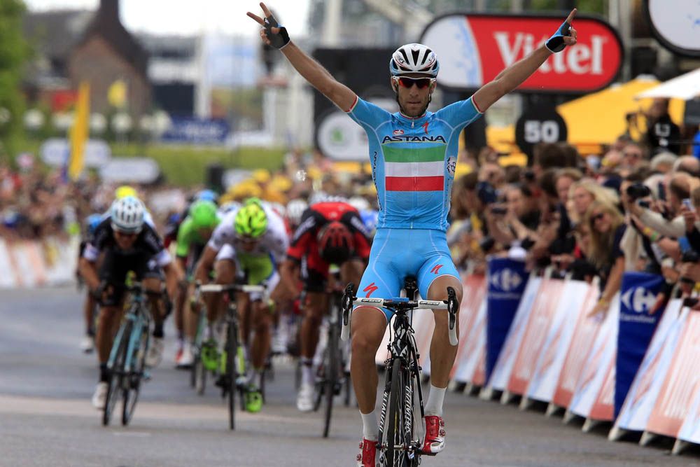 Vincenzo Nibali takes Tour de France lead after stage two win | Cycling ...