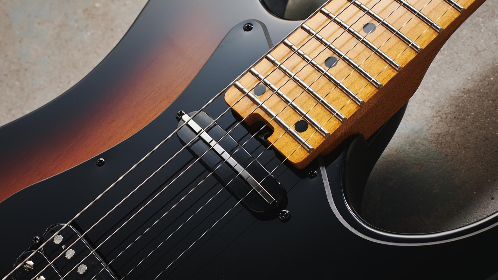 Kramer Volante HSGT Triburst: the all-new high-performance S-style from the GIbson-owned shred brand is a grown-up looking S-style.