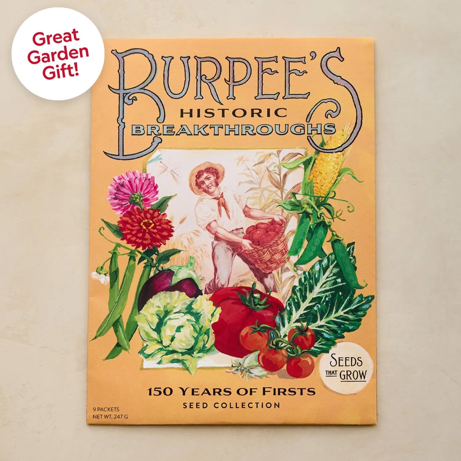 Burpee's 150th Anniversary Historic Breakthroughs Seed Collection