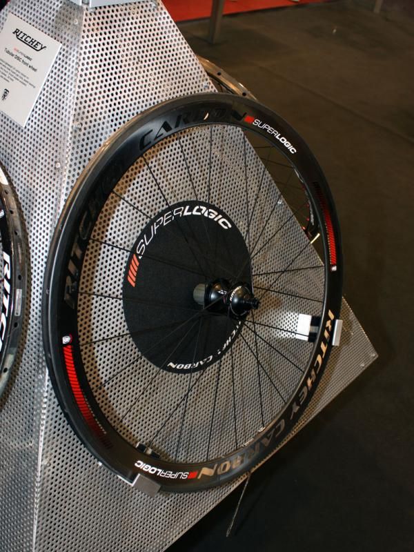 Ritchey says its Superlogic carbon road tubular wheels weigh just 1,157g a set.