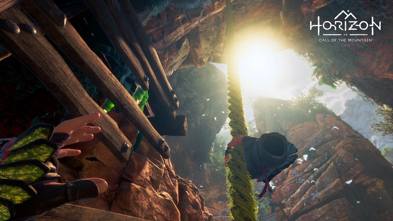 Horizon Call of the Mountain on PSVR2