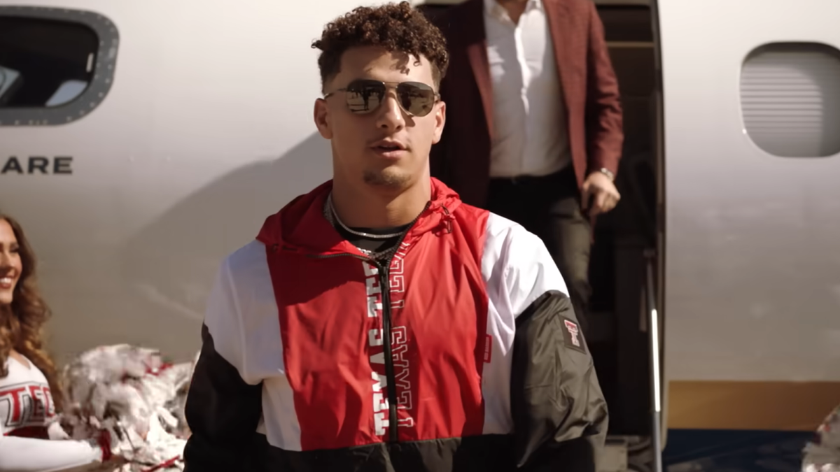 Patrick Mahomes in the trailer for Quarterback.