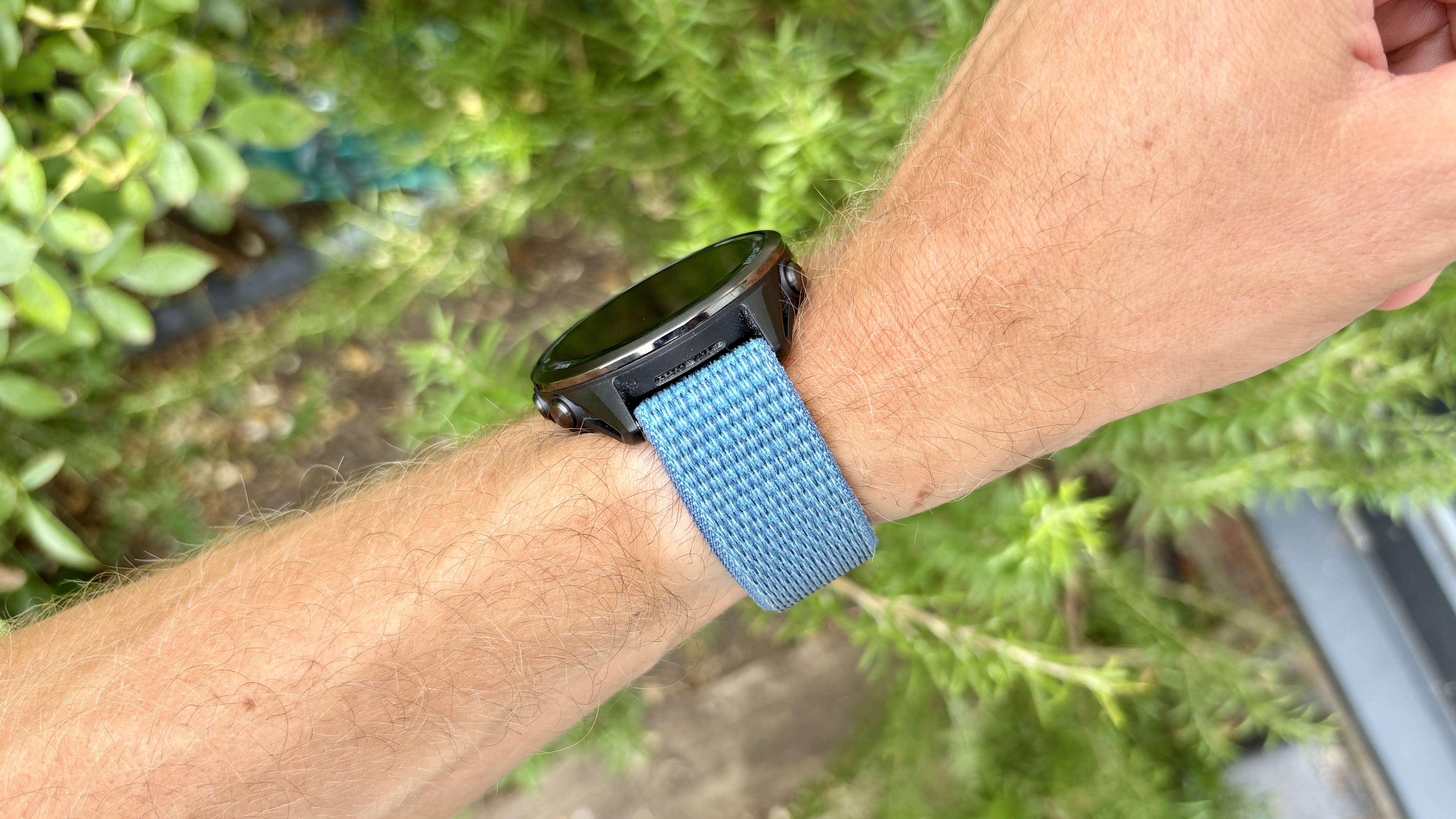 Garmin Forerunner 970 with nylon band