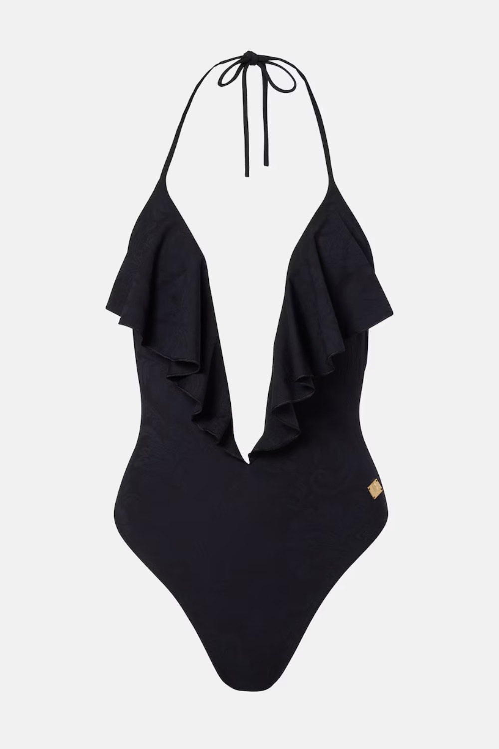 Balmain Frilled Swimsuit