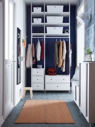Hallway storage by IKEA