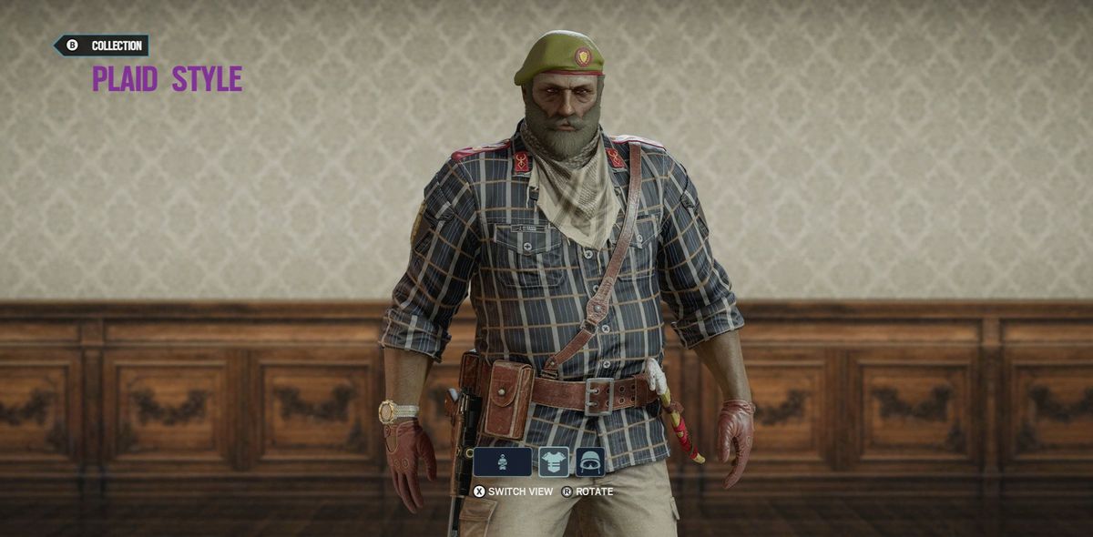 Rainbow Six Siege Plain Style Uniform (Kaid)