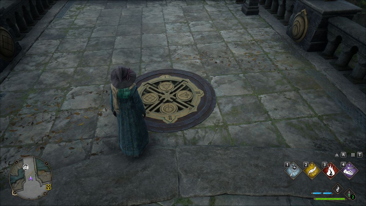 Hogwarts Legacy torch puzzle